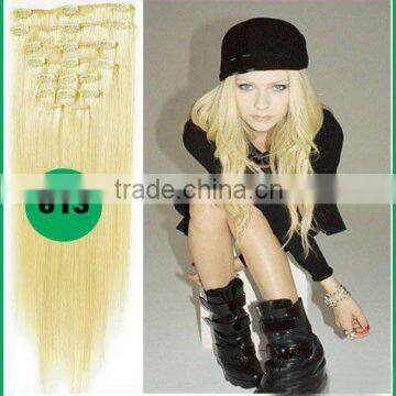 Premium Luxury 20" 160gram 100% Remy Human Hair Clip In Hair Extension