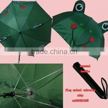 frog children's cartoon umbrella