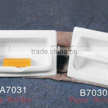 A7031 Hot selling Ceramic Shower Soap Holder