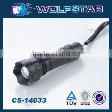 Zoomable 5W CREE LED Highlight Torch Flashlight