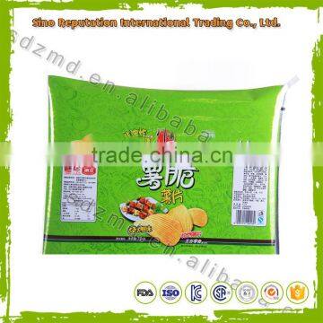 Custom printed Aluminium foil packing film for Potato chips packaging with good quality