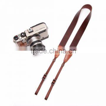 Colorful leather camera neck shoulder straps