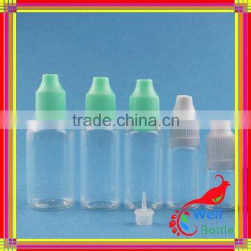 50ml dropper bottle with raw materials of plastic bottle with childproof cap