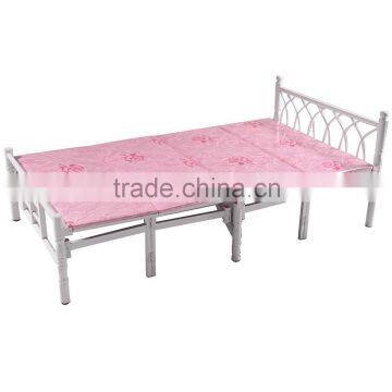 Pink Folding Metal Single Beds for Sale