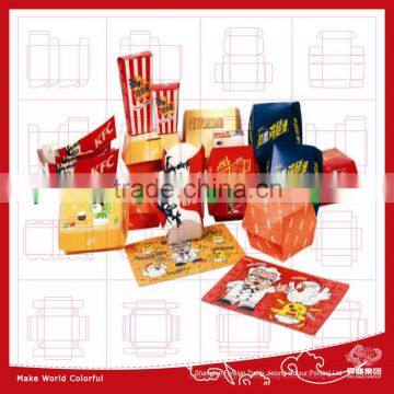 Good Delivery Time of Color Printed Box Packing for Food Industry
