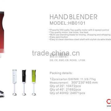 Home Appliance Dots Design 550W Powerful Hand Blender With S/S Hand Blender Parts/ Cixi Hand Blender photo-6