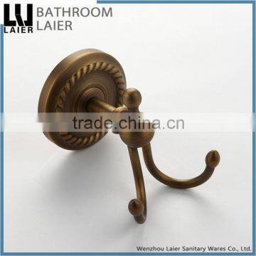 11535 hot selling 2016 american style antique hotel equipments robe hook