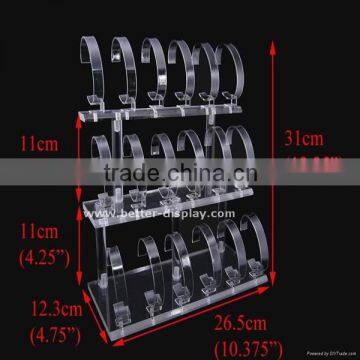 wholesale clear acrylic wrist watch holder