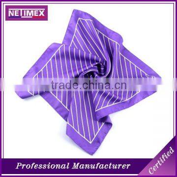 2016 Fashion Scarf, Silk Twill Square Scarves, Square Scarf for Lady,logo Print Silk Scarf