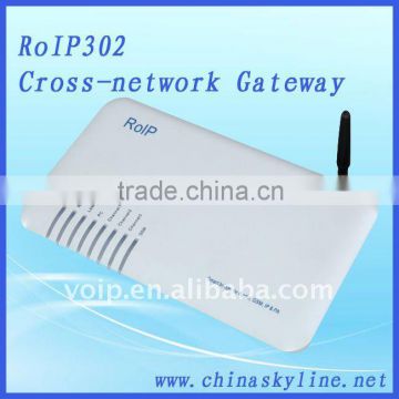 RoIP 302,sip server,Cross network gateway