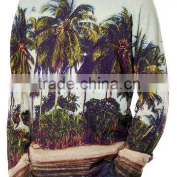 Custom sublimation printed sweatshirt