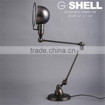 Industrial LED Adjustable Swing Arm Desk Light