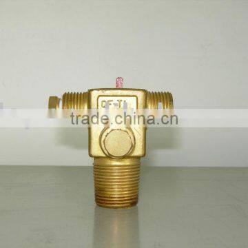 CNG cylinder valve