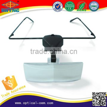 hot sale optical eye style magnifier with led light