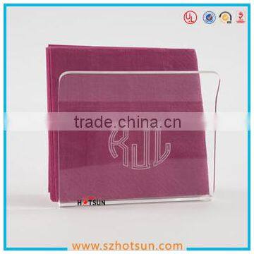 Acrylic High Clear Paper Napkin Holer Dispenser photo-5