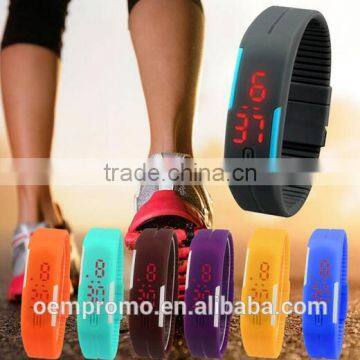 Promotional Silicone Digital LED Sport Watch / Wristwatch photo-2