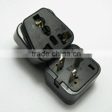 Universal adapter 220v to 110v plug 3 pin plug adapter CE Rohs