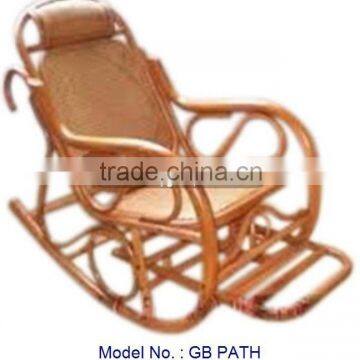 vintage style rattan furniture, rocking chair