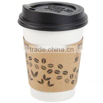 Cheap price 8oz paper cup sleeve from China factory