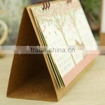 2015 High Quality Hot Stamping Tent Desk Calendar - China Desk Calendar, Paper Calendar