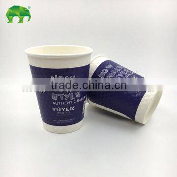 keep warm hot coffee ripple wall paper cups