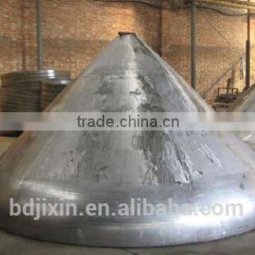 Q235B conical bottom/ flanging conical steel tube