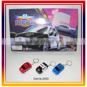 Cool Gift Key buckles ,Diecast Pull Back Police Car