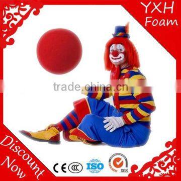 New products easter decorations soft foam clown nose for children