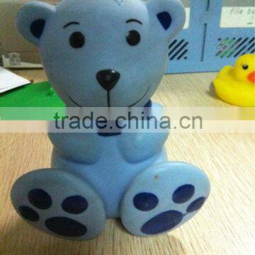 bear shape coin bank