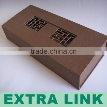 Custom Logo Printed Decorative brown kraft paper box