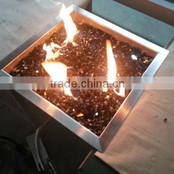 gas firepit pan /system/square/round /rectangle/custom fire burner/ring burner/fireplace