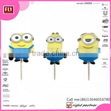 Despicable Me Minions/Hello Kitty Vanilla Flavor Easter Marshmallow Lollipops Candy