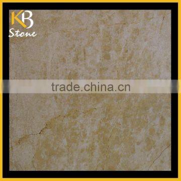 Polished Burma Beige Marble tile, flooring tile for bathroom and wall