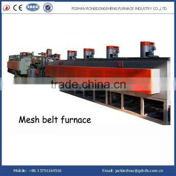 conveyor inert atmosphere electric type heat treatment resistance muffle furnace