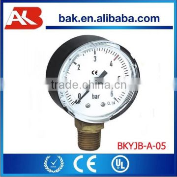 Wild used various range plastic mini non liquid pressure gauge menometer