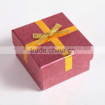 Elegant mini jewelry gift paper box