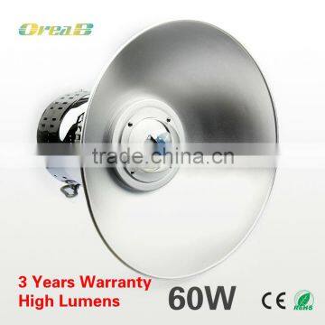 45/90/120degree 60w led gas station light with 3 years warranty