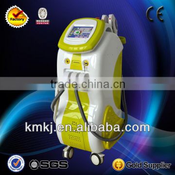 Multifunctional Ipl Laser Handpiece With Portable E-light+IPL+Nd:Yag Laser+Cavitation+RF (CE ISO SGS TUV) No Pain