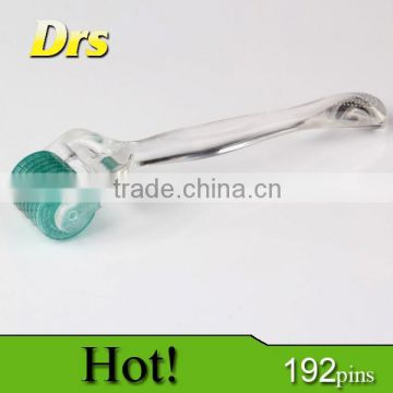 2015 latest titanium microneedle derma roller 192 for scar remove