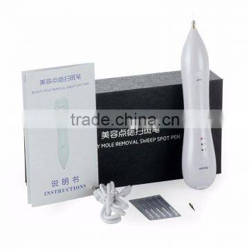 Mini Laser Mole Removal Freckle Pen Needle Sweep Spot Mole Plasma Point Machine Beauty Equipment White photo-5