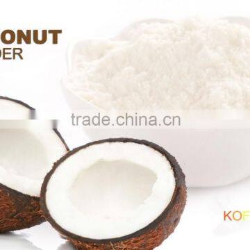 Coconut powder flavoring for food industry