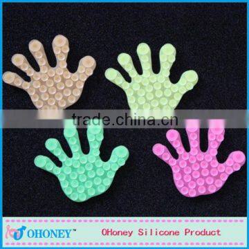 China Wholesale OEM Palm Shape Silicone Sucker