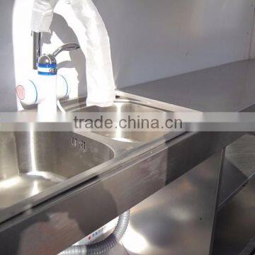 JX-FR220H Fantastic Fiberglass Made Bakery Food Cart Trailer for Sale photo-5