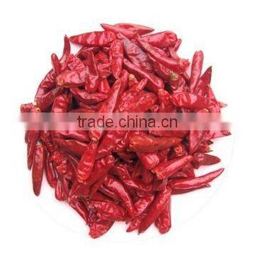 Chinese Exported Dried Red Bullet Chili Rings