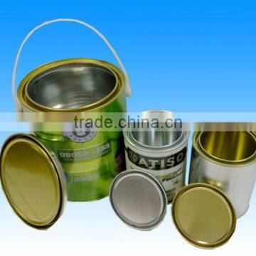 open head adhesive cans