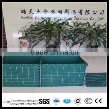 high quality anping Sand Filled Hesco Barrier Military Welded Perimeter Security Hesco Barrier