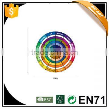 DK22058 Mini colour wheel size:13.5x13.5cm, 1pc/opp bag+header card