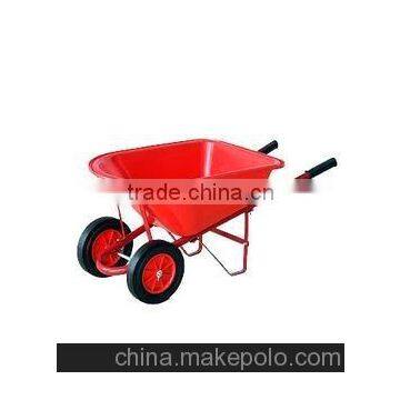 Steel Frame Metal Tray Wheel Barrow With Two WheelsWB0606P