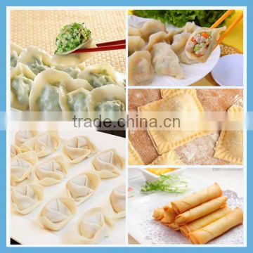 Round dumpling wrapper machine/wonton wrapper machine/dumpling skin wrapper machine