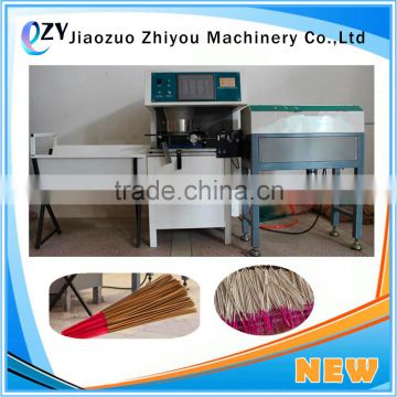 Sale automatic bamboo stick incense making machine raw agarbatti stick for Incense making machine use